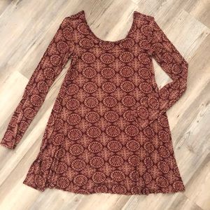 Fall Long Sleeve Dress